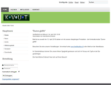 Tablet Screenshot of kvut.ch